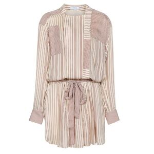 REISS Alba Striped Shirt Dress NWT
